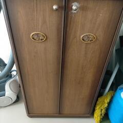 靴箱 お話中