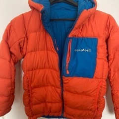 mont-bell モンベル　ダウン　リバーシブル　120センチくらい