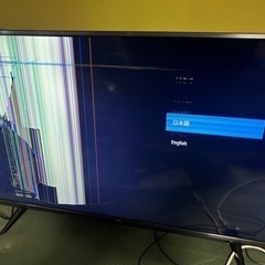 (ジャンク品)4Kスマート液晶テレビ2022年製