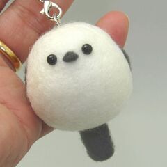 【無料】羊毛フェルトワークショップ「丸っこいシマエナガ」未経験者...