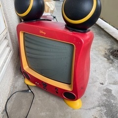 ミッキー　TV  故障品　飾りとして使って下さい