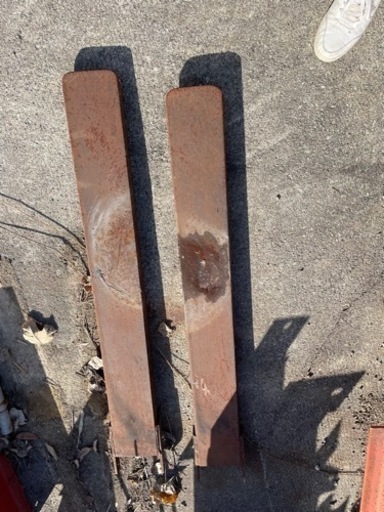 フォークリフト延長ツメ 1m25