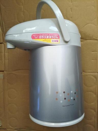 象印　ガラス製卓上まほうびん