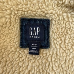 GAP くま耳アウター　デニムの画像