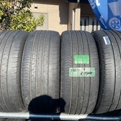 F0011 ダンロップ VEURO VE303 225/45R18 2019年製造 4本