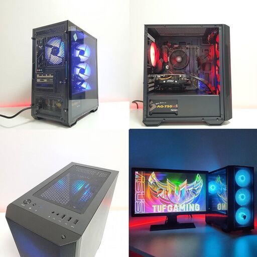 GTX1060 Ryzen5-3500 メモリ32GB SSD512GB HDD1TB ゲーミングPCフルセット 全国発送 キャッシュ