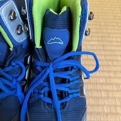 登山靴　24センチ　ブルーの画像