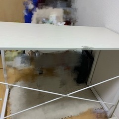 ニトリ デスク (ホワイトウオッシュ)