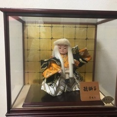 鏡獅子(木目込み人形)