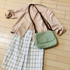 お取引確定→【アルファベッツアルファベット】ベージュの春ジャンパー