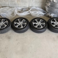 新車外し　シエンタ純正タイヤホイールの画像