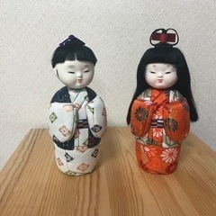 木目込み人形　2体