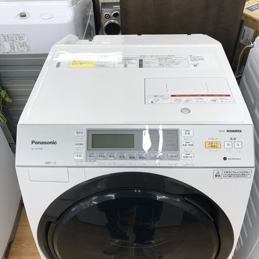 ★ジモティ割あり★ Panasonic ドラム式洗濯機 10/6kg 年式2018 動作確認／クリーニング済み KJ4082