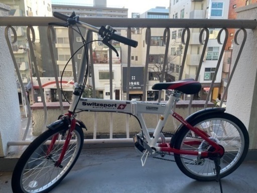 折りたたみ自転車　スウィツスポート LSW16 定価27,500円　ギア付き