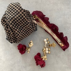 イヤリング・ヘアアクセまとめ売りの画像