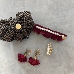イヤリング・ヘアアクセまとめ売り