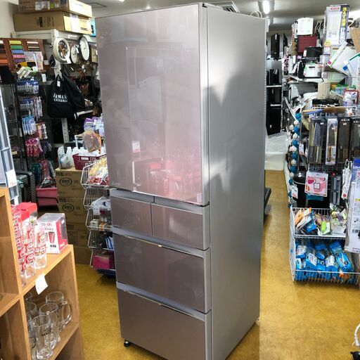 三菱5ドア冷蔵庫　大型冷蔵庫★MR-B46D-F 2019年製 三菱5ドア冷蔵庫 大型冷蔵庫☆MR-B46D-F 2019年製 三菱5ドア