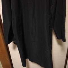 men's・Sサイズ・薄手黒コートの画像