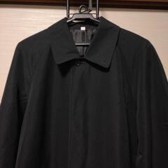 men's・Sサイズ・薄手黒コートの画像