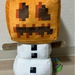 （新品）Minecraftぬいぐるみ　スノーゴーレム