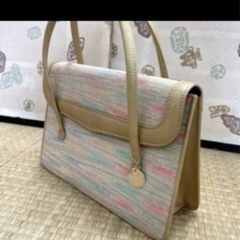 京都,着物屋さんでの、着物バッグ👘ユニセックス《バッグの中にチェーンを入れると、セカンドバッグになります》❁お値段詳細は、本文へ…♡♡の画像