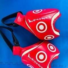 中古 Fairtex 太ももパッド TP3 レッド