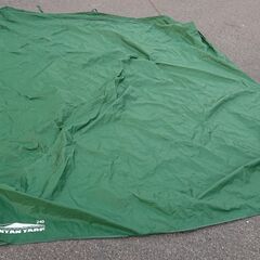🔴山口市、2.4mカンタンタープテント￥5500🔴テントシート美品🔴丈夫なスチール製の画像