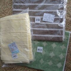 バスタオル&フェイスタオル２枚