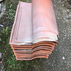 【瓦】スペイン産　桟瓦　Roof Tile　11枚