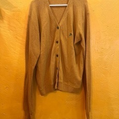 【マスタード色 カーディガン】men's