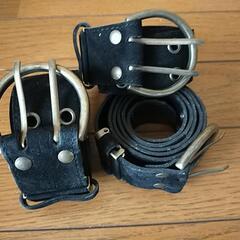 スェードベルト ブラックの画像