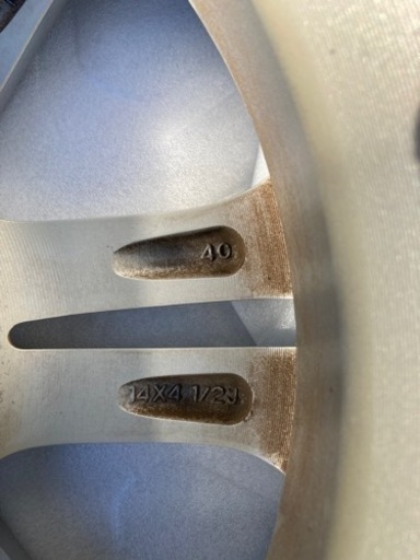 ホンダ　ＮBOX用等純正１４インチホイール