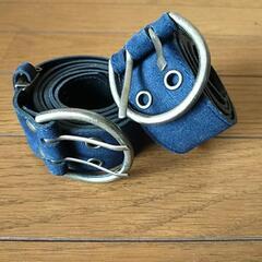 スェードベルト ブルーの画像