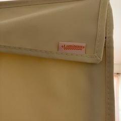 『値下げ』ルミナス　メタルラック用ワードローブカバーの画像