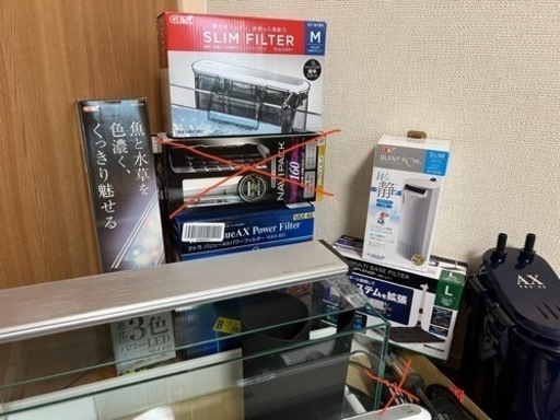 株式会社岩崎製作所 / 水槽一式セット(フレーム・内袋・パイプ3点) 水槽用品一式