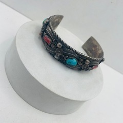 【‼️✨ナボハ族インディアンジュエリー✨‼️】ナボハ族　ターコイ...