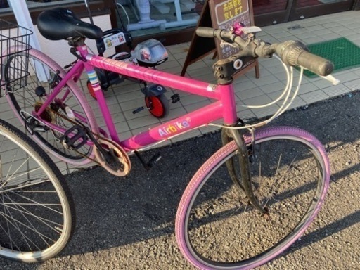 切り替え付 Airbikeクロスバイク 自転車 防犯登録可 中古 リサイクルショップ宮崎屋住吉店24.1.8k