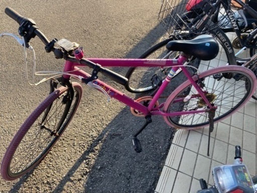 切り替え付 Airbikeクロスバイク 自転車 防犯登録可 中古 リサイクルショップ宮崎屋住吉店24.1.8k