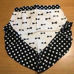 調理実習3点セット　エプロン➕三角巾➕袋の画像