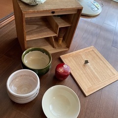 お茶　御作法セット　決まりました