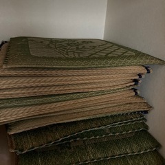 【15枚セット】夏用座布団　ござ生地　座布団　の画像