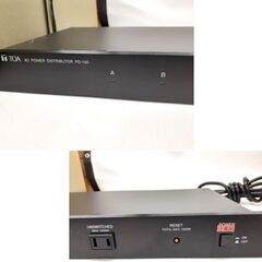 現状品 TOA 主電源パネル PD-150 ラックシステム周辺機器 パワーディストリビュ－ター 電源ユニット AC POWER DISTRIBUTOR 札幌市 平岸店の画像
