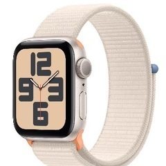 Apple Watch SE 第2世代 GPSモデル 40ミリ スターライト、スター