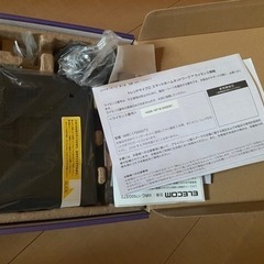 高速wifiルーター　ELECOMエレコム 箱付きの画像