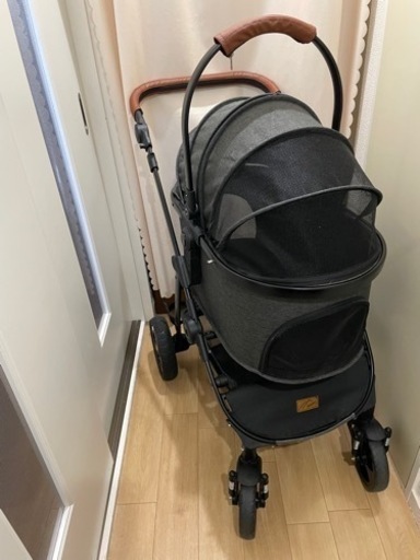 ◈決まりました◈ペットバギー 犬 猫 ペット多頭飼いの方に 耐荷重15kg◈ファーストストローラーMINI◈