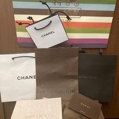ハイブランド　紙袋セット