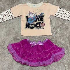 100サイズ　女の子用　ブランド子供服他　すみっコぐらし　新品未使用　ディズニー　デイジー　ａｎｙＦＡＭ　ＨＵＳＨＵＳＨ　１００サイズの画像