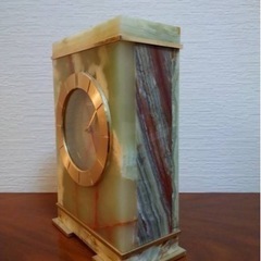 CITIZEN シチズン クオーツ 大理石 高級 置き時計の画像