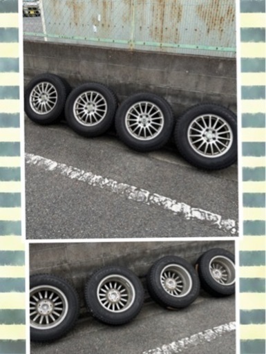 スタッドレス☆ブリザックDM-V2☆デリカD5に使用☆