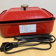 【取引先決定】BRUNO ホットプレート　たこ焼き器の画像